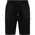 Czarne Krótkie spodnie męskie w stylu casual bawełniane marki HUGO BOSS BOSS w rozmiarze XL 