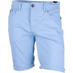 Niebieskie Krótkie spodnie męskie sportowe na wiosnę 