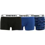 Niebieskie Bokserki męskie do prania w pralce bawełniane marki Diesel w rozmiarze S 