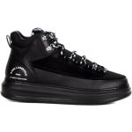 Czarne Sneakersy męskie w stylu casual marki Karl Lagerfeld w rozmiarze 45 