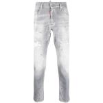 Wielokolorowe Elastyczne jeansy męskie dżinsowe marki D'squared2 w rozmiarze M 