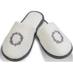 Srebrne Obuwie domowe & Pantofle & Kapcie męskie marki soft cotton w rozmiarze 42 