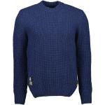 Niebieskie Swetry z okrągłym dekoltem męskie eleganckie marki G-Star w rozmiarze XL 