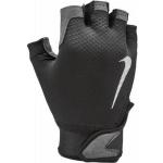 Czarne Oddychające Rękawiczki bez palców męskie sportowe z poliuretanu marki Nike w rozmiarze XL 