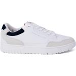 Białe Sneakersy męskie dżinsowe na jesień marki Tommy Hilfiger TOMMY JEANS w rozmiarze 40 