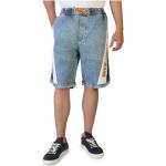 Niebieskie Szorty jeansowe męskie na wiosnę marki Tommy Hilfiger w rozmiarze XS 