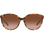 Michael Kors okulary przeciwsłoneczne 0MK2168 damskie kolor brązowy