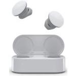 Jasnoszare Słuchawki bezprzewodowe marki Microsoft Bluetooth 