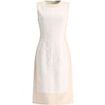 Białe Sukienki midi damskie bawełniane marki Max Mara w rozmiarze M 