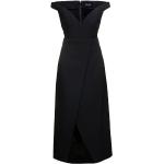 Czarne Sukienki wizytowe damskie z poliestru marki Solace London w rozmiarze M 