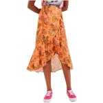 Pomarańczowe Spódnice midi damskie z wiskozy na wiosnę marki Desigual w rozmiarze M 