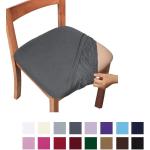 Fioletowe Krzesła do jadalni tapicerowane z poliestru 