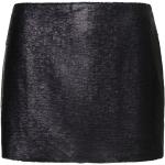 Czarne Mini spódniczki damskie z cekinami z poliestru mini w rozmiarze M 