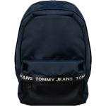 Niebieskie Plecaki sportowe dżinsowe marki Tommy Hilfiger TOMMY JEANS 