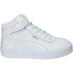 Białe Sneakersy sznurowane damskie młodzieżowe marki Puma w rozmiarze 37 