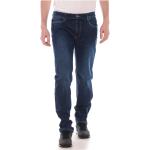 Niebieskie Proste jeansy dżinsowe marki Trussardi 