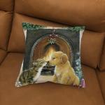 Wielokolorowe Poszewki na poduszki z motywem kotów gładkie 