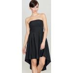 Czarne Sukienki bez ramiączek damskie marki Katrus w rozmiarze L 