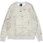Białe Bluzy z kapturem damskie marki Nike w rozmiarze M 