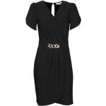 Przecenione Czarne Krótkie sukienki damskie marki MORGAN w rozmiarze XXS 