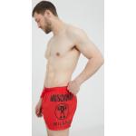 Moschino Underwear szorty kąpielowe dziecięce kolor czerwony