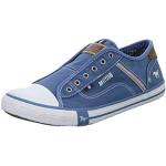 MUSTANG Unisex 5803-414-8 Slip On Sneaker, niebieski - Niebieski niebieski 8-39 eu