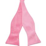 Różowe Muszki męskie eleganckie marki Trendhim 