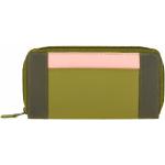 Mywalit Zip Around Purse Wallet II Leather 19 cm olive