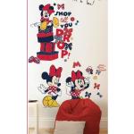 Naklejki na ścianę postacie z bajek z motywem myszy gładkie Disney 