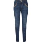 Niebieskie Zniszczone jeansy dżinsowe marki MOS MOSH 