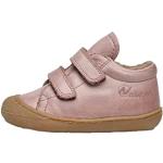 Różowe Sneakersy dla niemowląt marki Naturino w rozmiarze 17 