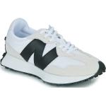 Białe Sneakersy sznurowane damskie marki New Balance 327 w rozmiarze 42,5 - wysokość obcasa do 3cm 