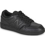 Przecenione Czarne Sneakersy sznurowane męskie marki New Balance 480 w rozmiarze 36 - wysokość obcasa do 3cm 