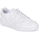 Przecenione Białe Sneakersy sznurowane damskie marki New Balance 480 w rozmiarze 36 - wysokość obcasa do 3cm 