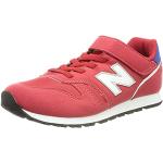 Czerwone Sneakersy sznurowane dla chłopców syntetyczne marki New Balance w rozmiarze 28 