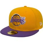 Żółte Czapki z daszkiem baseball cap męskie marki New Era NBA NBA 