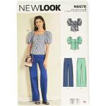 New Look UN6678A Sewing Pattern Misses' Top and Tr