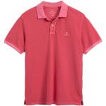 Różowe Koszulki polo męskie marki Gant w rozmiarze XL 