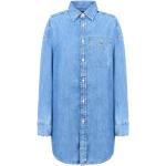 Niebieskie Koszule dżinsowe damskie eleganckie dżinsowe marki POLO RALPH LAUREN Big & Tall w rozmiarze XS 