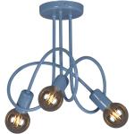 Niebieskie Lampy w nowoczesnym stylu - gwint żarówki: E27 