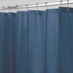 Przecenione Niebieskie Zasłony prysznicowe w rozmiarze 183x183 cm 