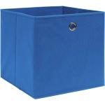 Niebieskie Pudełka do przechowywania  - 4 sztuki w nowoczesnym stylu marki ELIOR 