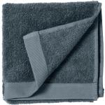 Przecenione Niebieskie Ręczniki frotte marki Södahl w rozmiarze 40x60 cm - Zrównoważony rozwój 