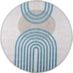 Szare Dywany okrągłe o średnicy 100 cm marki vitaus 