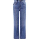 Niebieskie Elastyczne jeansy damskie dżinsowe marki Tory Burch 