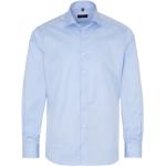 Niebieskie Koszule z długim rękawem męskie z długimi rękawami w stylu casual marki eterna w rozmiarze XL 