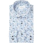 Niebieskie Koszule z długim rękawem męskie z długimi rękawami w stylu casual bawełniane marki Profuomo w rozmiarze M 