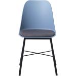 Przecenione Niebieskie Krzesła do jadalni - 2 sztuki 