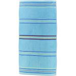 Niebieskie Ręczniki plażowe w paski - 2 sztuki marki Catherine Lansfield w rozmiarze 75x150 cm 