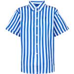 Niebieskie Koszule z krótkim rękawem męskie z krótkimi rękawami na lato marki POLO RALPH LAUREN Big & Tall w rozmiarze M 